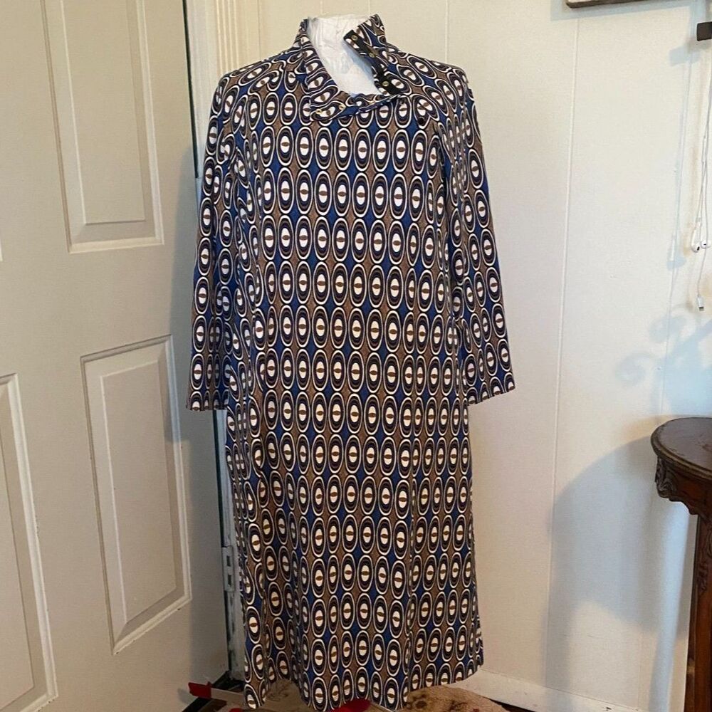 NWT J McLaughlin Christabel Geometric Shift Dress Size L